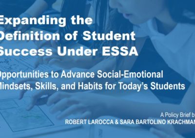 Expanding the Definition of Student Success Under ESSA